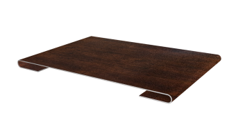 картинка Планка стыковочная 0,45 Print-Double Premium Cherry Wood Dark F (2м) Центр Кровли