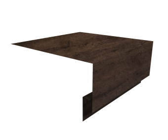 картинка Планка околооконная сложная 250х75х18 (j-фаска) 0,45 Print-Double Elite Antique Wood (2м) Центр Кровли