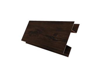 картинка Планка H-образная БХ new 0,45 Print Elite Cherry Wood TwinColor (2м) Центр Кровли