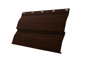 картинка Корабельная Доска 0,265 Grand Line 0,45 Print Elite с пленкой Choco Wood TwinColor Центр Кровли