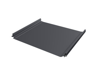 картинка Кликфальц Pro Grand Line 0,45 Drap TR с пленкой на замках RAL 7024 мокрый асфальт Центр Кровли