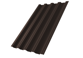 фото Профнастил НС44R Grand Line 0,5 PurPro матовый RR 32 темно-коричневый Центр Кровли картинка Профнастил НС44R Grand Line 0,5 PurPro матовый RR 32 темно-коричневый Центр Кровли