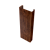 Полустолб для С20 0,45 Print Premium с пленкой Cherry Wood Fresh TwinColor (L2,5) Центр Кровли