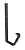 Крюк длинный Vortex Lite Matt RAL 7024 мокрый асфальт Центр Кровли