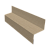 Отлив межэтажный 35 0,45 Print Elite Milky Wood TwinColor (2м) Центр Кровли