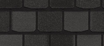 картинка Черепица гибкая CertainTeed Highland Slate black granite Центр Кровли