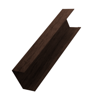 картинка Крышка жалюзи Milan,Tokyo 0,45 Print-Double Premium Antique Wood (2,5м) Центр Кровли