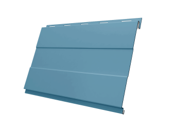 картинка Вертикаль 0,2 prof 0,45 Drap TX с пленкой RAL 5024 пастельно-синий Центр Кровли