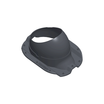 картинка Элемент проходной Krovent Base-VT Prof 20 125/150 серый Центр Кровли