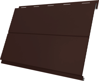картинка Вертикаль 0,2 line Grand Line 0,5 Rooftop Бархат с пленкой RAL 8017 шоколад Центр Кровли