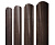 Штакетник Полукруглый Slim фигурный 0,45 Print-Double Elite Antique Wood Центр Кровли