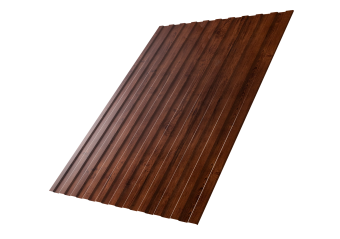 картинка Профнастил С8A v01 0,4 Print Premium с пленкой Cherry Wood Fresh TwinColor Центр Кровли
