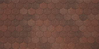 картинка Черепица гибкая Tegola Assisi terracotta 420 (терракотта) Центр Кровли