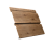 Софит металлический Квадро Брус с перфорацией 0,45 Print Premium с пленкой Pine Wood Fresh Центр Кровли