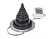 Уплотнитель резиновый Vilpe Roofseal 1 комплект (12-90) для металлических кровель Центр Кровли