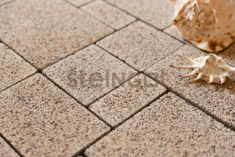 картинка Плитка тротуарная Steingot Granit Premium Бавария высота 60мм Caramello частичный прокрас Центр Кровли