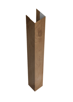 картинка Стойка жалюзи Texas для монтажа без крепежного вкладыша 0,45 Print Premium Pine Wood Fresh (1,8м) Центр Кровли