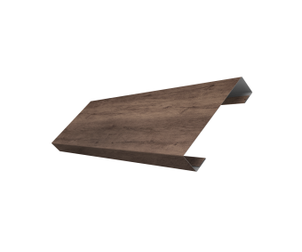 картинка Ламель лицевая 100 забора жалюзи Texas 0,45 Print Premium Almond Wood Fresh Центр Кровли