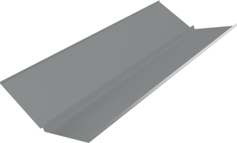 фото Планка ендовы нижней с компенсатором Grand Line 0,5 Satin с пленкой RAL 7004 сигнальный серый (2м) Центр Кровли картинка Планка ендовы нижней с компенсатором Grand Line 0,5 Satin с пленкой RAL 7004 сигнальный серый (2м) Центр Кровли