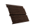 Софит металлический Квадро Брус с перфорацией 0,45 Print-Double Premium с пленкой Antique Wood Центр Кровли