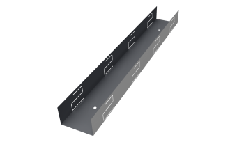 картинка Крепежный вкладыш универсальный жалюзи Milan 0,5 Satin RAL 7024 мокрый асфальт (2м) Центр Кровли