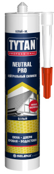 картинка Герметик Tytan Professional Neutral PRO силиконовый нейтральный 280мл белый Центр Кровли