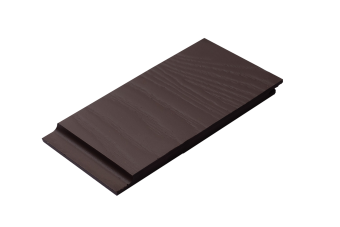 картинка Фиброцементный сайдинг Бетэко Вудстоун Клик 190х3000х10мм RAL 8017 Центр Кровли