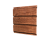 Софит металлический центральная перфорация 0,45 Print Premium с пленкой Row Wood Intense FTC Центр Кровли