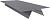 Планка стыковочная составная верхняя Экобрус Grand Line 0,45 Drap ТХ RAL 7004 сигнальный серый (2м) Центр Кровли