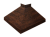 Угол отлива внешний 250 0,45 Print-Double Premium с пленкой Cherry Wood Dark F Центр Кровли