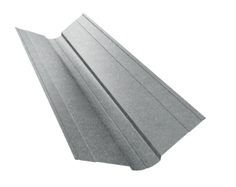 картинка Планка ендовы верхней фигурной 100x100 0,45 Zn (2м) Центр Кровли