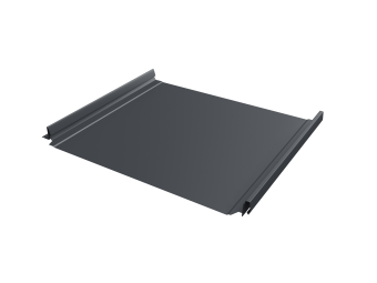картинка Кликфальц Pro Grand Line 0,5 Atlas X с пленкой на замках RAL 7024 мокрый асфальт Центр Кровли