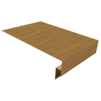 картинка Планка околооконная сложная 300х50х18 (j-фаска) 0,45 Print Elite Honey Wood TwinColor (2м) Центр Кровли