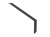 Планка карнизная для мягкой кровли 135х50 0,5 Satin Matt TX RAL 7024 мокрый асфальт (2м) Центр Кровли
