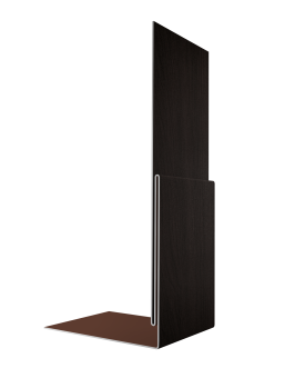 картинка Планка приемная оконная 0,45 Print Elite Coffee Wood TwinColor (2м) Центр Кровли