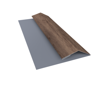 картинка Планка финишная БХ new 0,45 Print Premium Almond Wood Fresh (2м) Центр Кровли