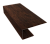 J-Профиль 18мм 0,45 Print-Double Premium Cherry Wood Dark F (3м) Центр Кровли