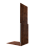 Планка приемная оконная 0,4 Print Premium Cherry Wood Fresh TwinColor (2м) Центр Кровли