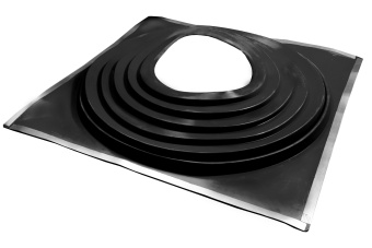 картинка Проходной элемент MF комби №11 (585-1050мм) +185 EPDM (с хомутом) черный Центр Кровли