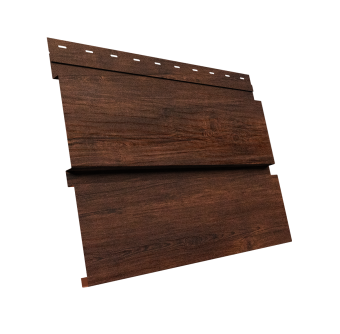 картинка Квадро брус 3D 0,45 Print Premium с пленкой Cherry Wood Dark FTC Центр Кровли
