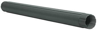 картинка Труба круглая соединительная Optima Matt 90мм 1м RAL 7024 Центр Кровли