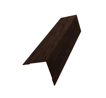 картинка Угол внешний 50х50 0,4 Print Premium Antique Wood TwinColor (3м) Центр Кровли