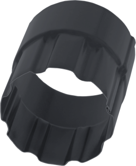 картинка Соединитель трубы 90 мм Matte PU RAL 7024 Центр Кровли