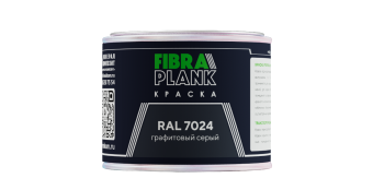 картинка Краска FibraPlank (0,5кг) RAL 7024 Центр Кровли