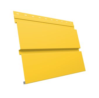 картинка Квадро брус 0,45 PE с пленкой RAL 1018 цинково-желтый Центр Кровли