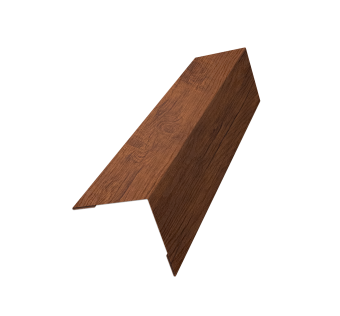картинка Угол внешний 70х70 0,45 Print Premium Golden Wood Fresh TwinColor (2м) Центр Кровли