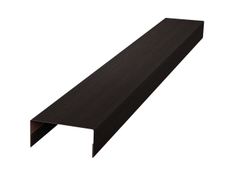 картинка Крышка 30х20 жалюзи Texas 0,45 Print Elite Coffee Wood TwinColor (3м) Центр Кровли