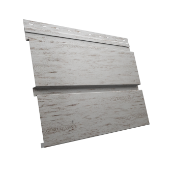 картинка Квадро брус 0,45 Print Elite с пленкой Snow Wood TwinColor Центр Кровли