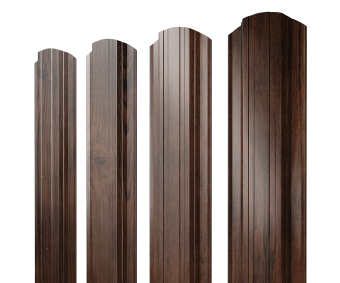 фото Штакетник Прямоугольный фигурный 0,45 Print Elite Cherry Wood TwinColor Центр Кровли картинка Штакетник Прямоугольный фигурный 0,45 Print Elite Cherry Wood TwinColor Центр Кровли