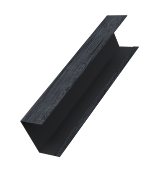 картинка Крышка жалюзи Milan,Tokyo 0,45 Print Premium Grey Wood TwinColor (2м) Центр Кровли